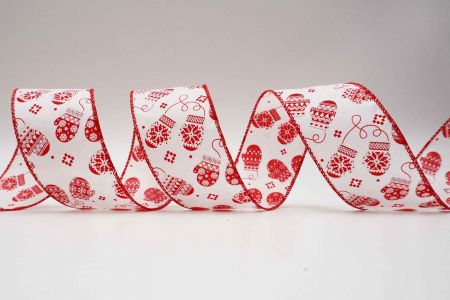 Urocze rękawiczki zimowe wstążkowe - Urocze rękawiczki zimowe wstążkowe